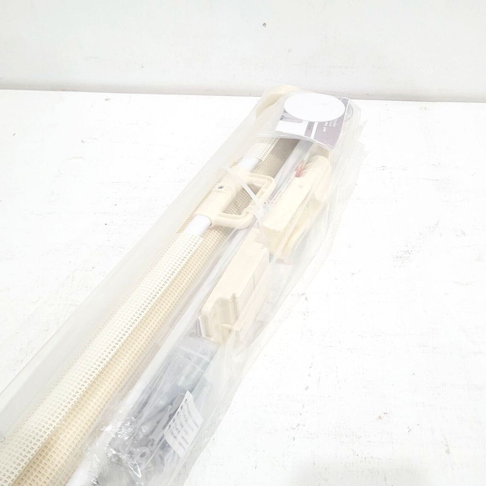 42-Inch Extra Tall Safety Retractable Gate 56" W Baby Dog Indoor Outdoor Beige - Picture 4 of 6
